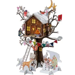 Adventskalender "Weihnachts-Baumhaus"