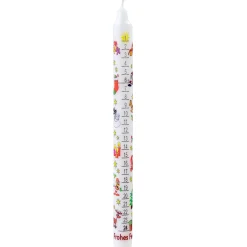 Adventskalenderkerze Weis