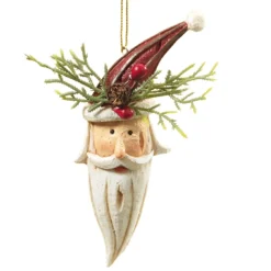 Baumbehang Weihnachtsmannkopf, Klein