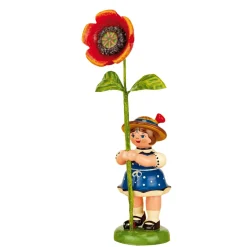 Blumenkinder Mohnblume