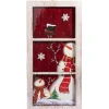 Deko-Fenster "Winterfreunde"