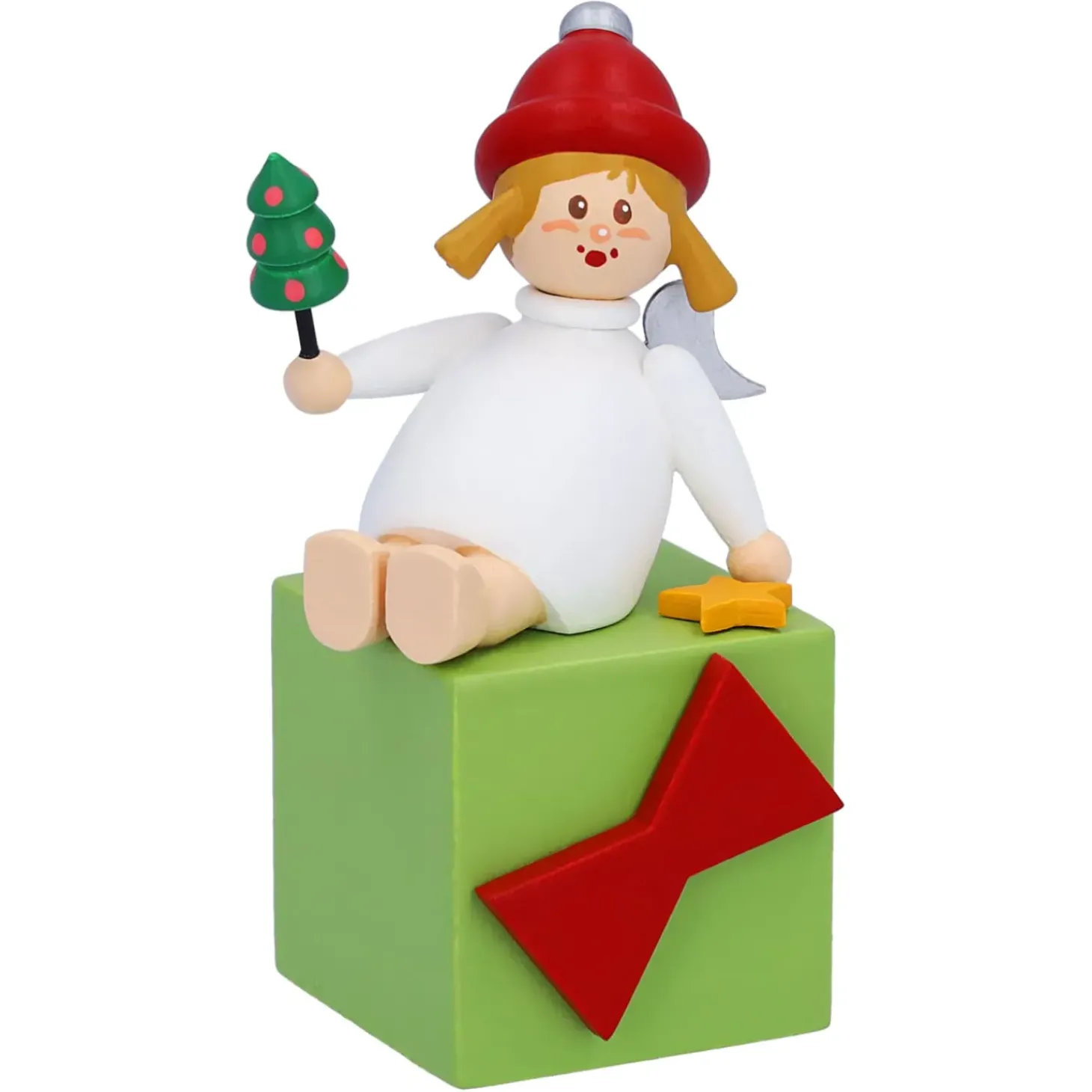 Engel Mit Geschenkpackchen "Uberraschen"