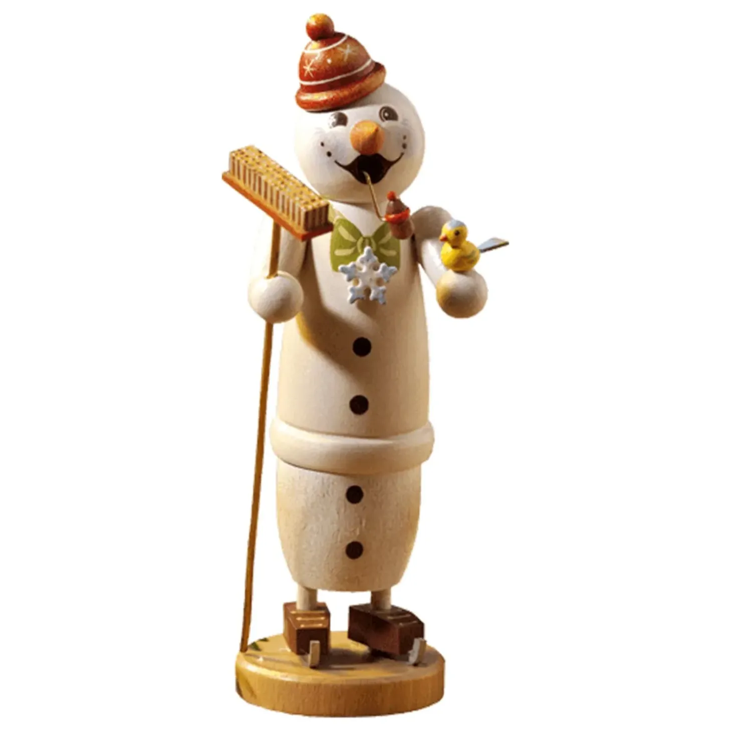 Holzmannl "Schneemann", Rauchermannchen