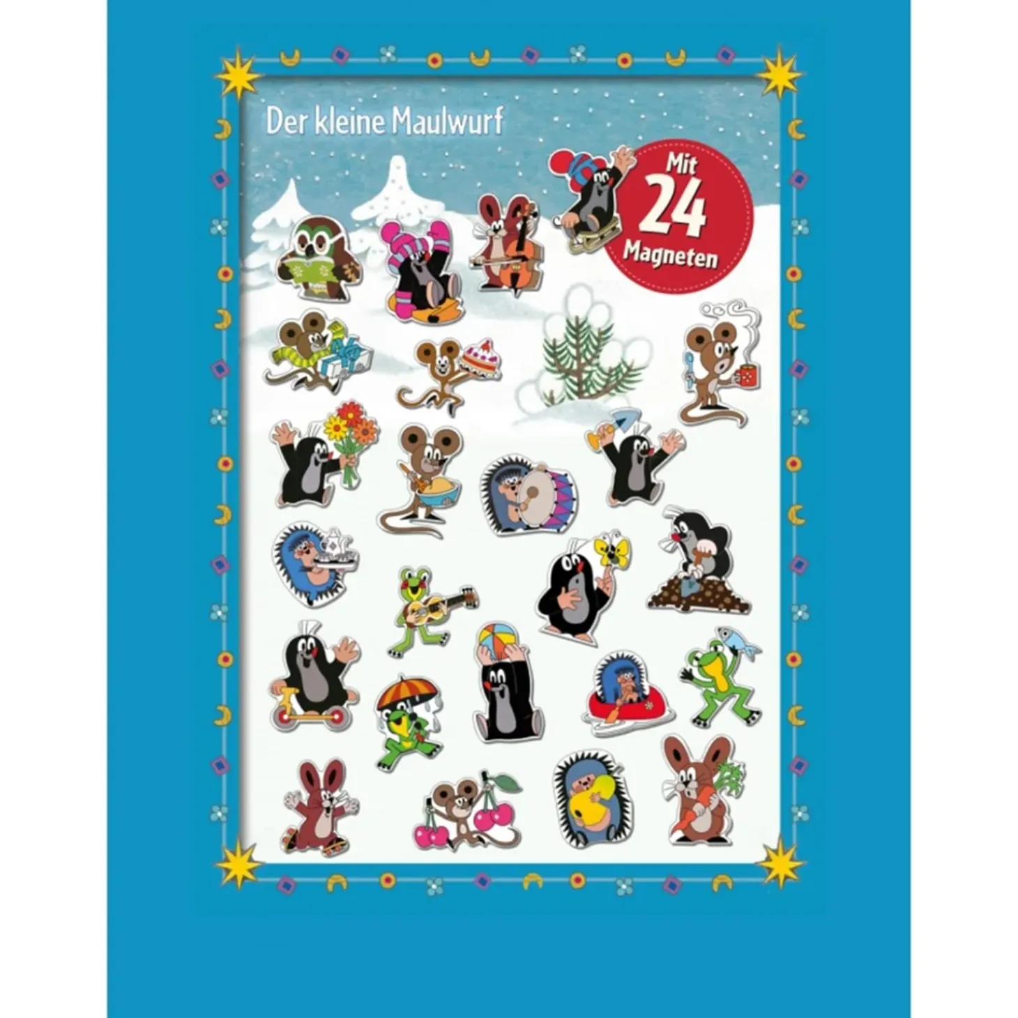 Magnet-Adventskalender "Der Kleine Maulwurf"