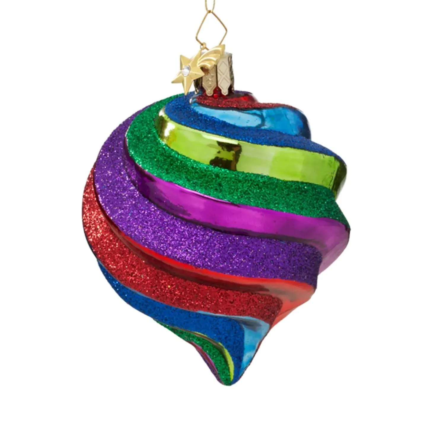 Muschel Bunt Mit Glitzer