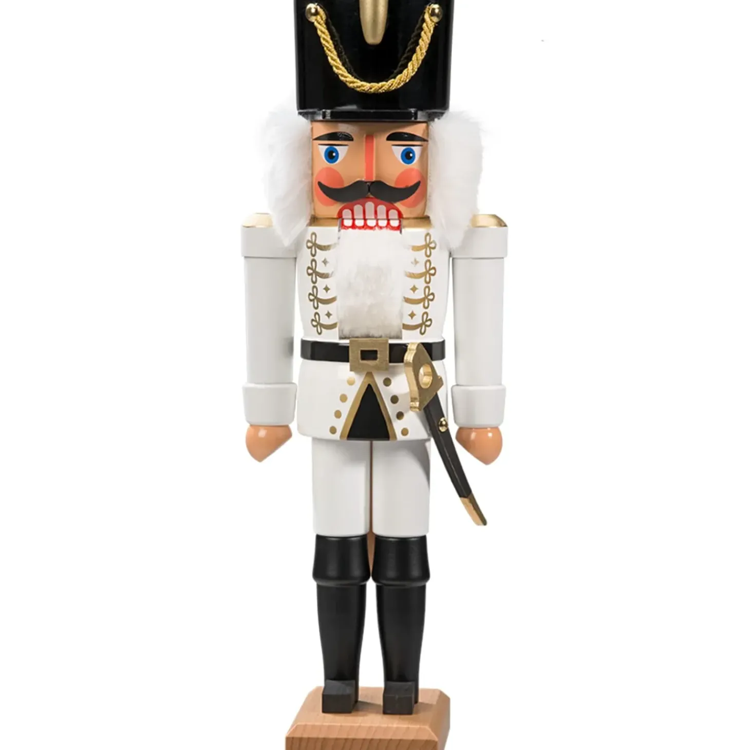 Nussknacker "Husar" Weis, 36Cm