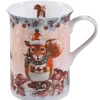 Porzellan-Tasse "Goldhornchen"