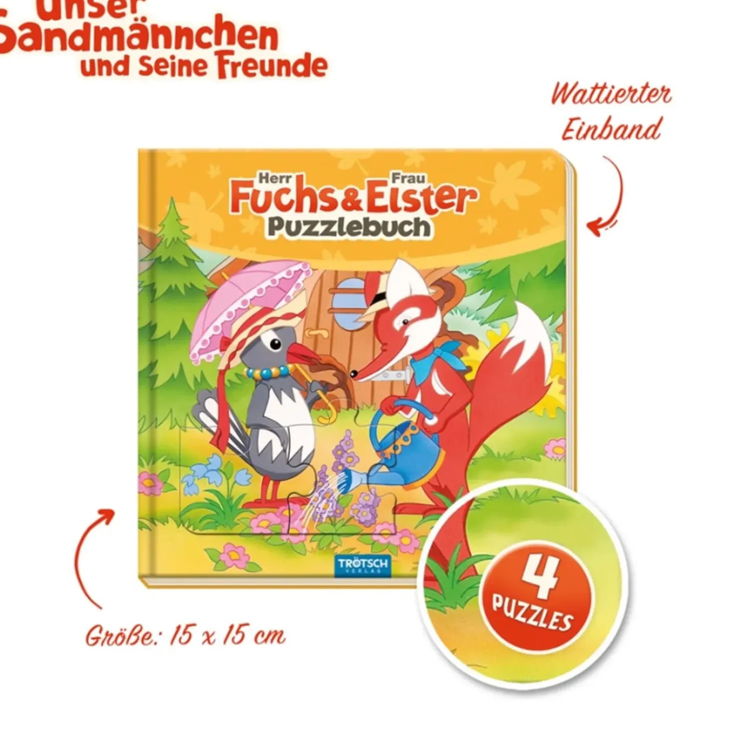 Puzzlebuch "Herr Fuchs Und Frau Elster"