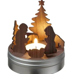 Schachtelgeschichte "Himmelsknabe", Krippenszene