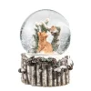Schneekugel "Fuchs Mit Rotkehlchen"