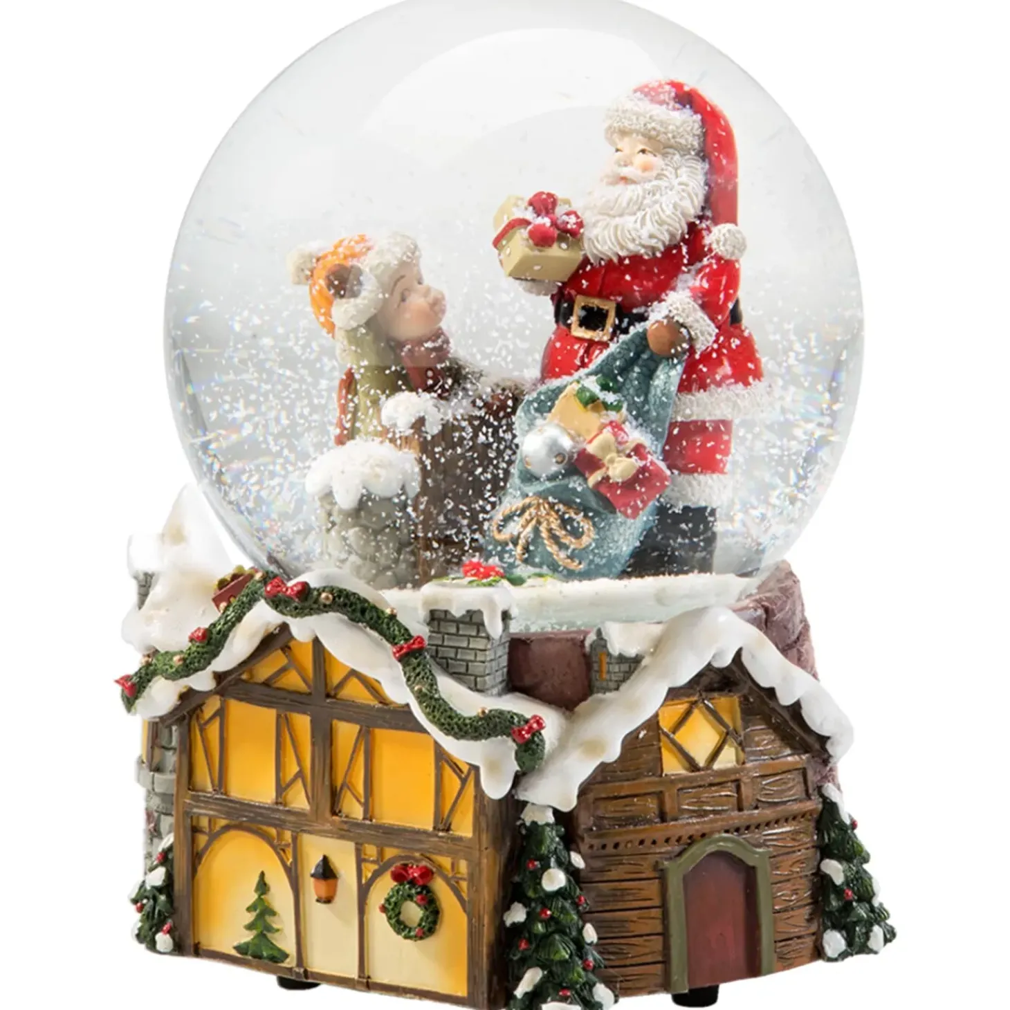 Schneekugel "Weihnachtsuberraschung"