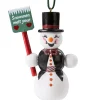 Schneemann Mit Schaufel