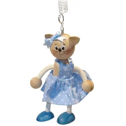Schwingfigur "Katzenmadchen"