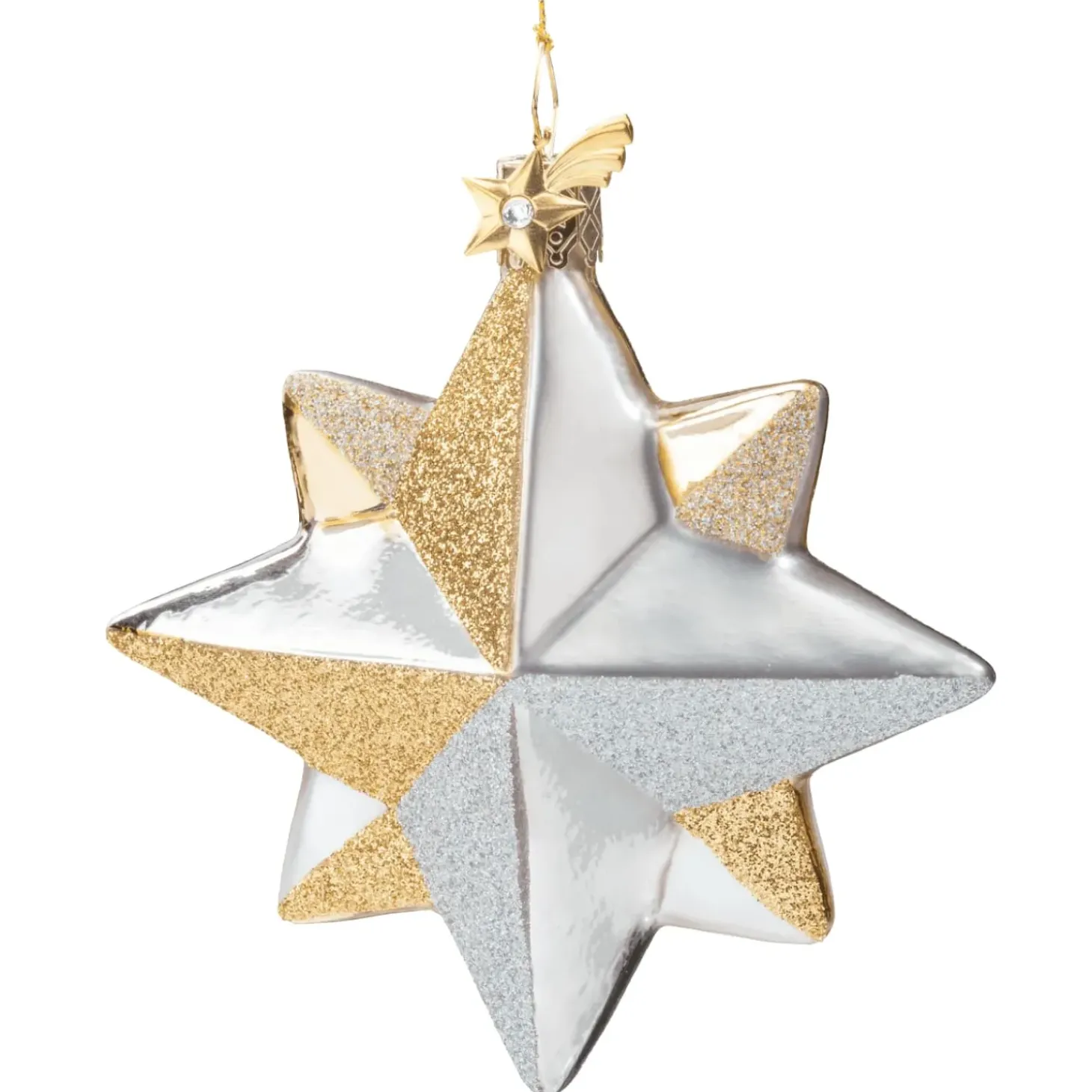 Stern Silber-Gold