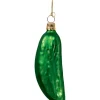 Weihnachtsgurke Matt, 9Cm