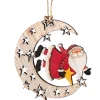 Weihnachtsmann Im Mond